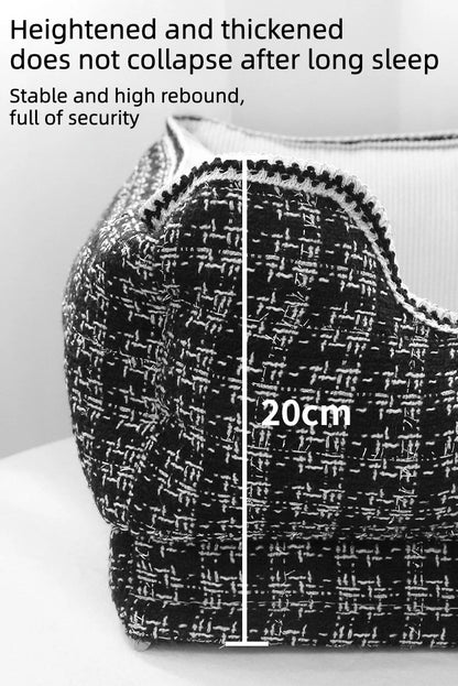 Dog Beds Max for 5KG Small Dogs  Cute Cat Beds Soft Cotton Dog Kennel with Non Slip Bottom, Removable Calming Sofa All Seasons